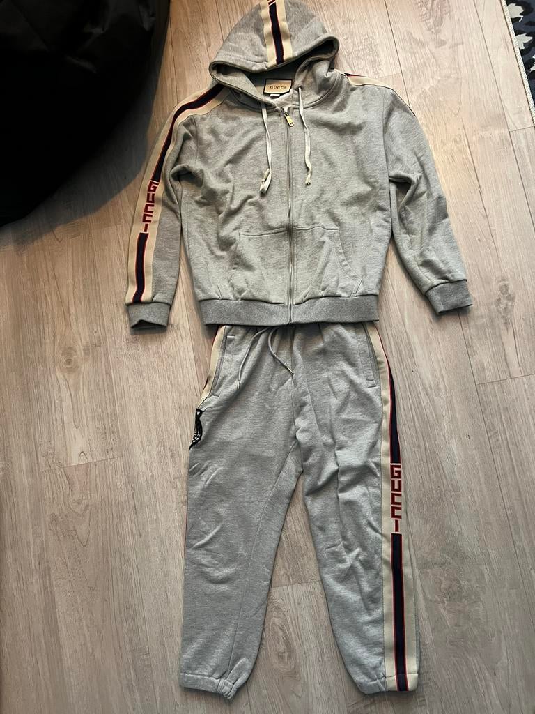 Gucci joggingpak kids 158/164, Ophalen of Verzenden, Zo goed als nieuw, Jongen