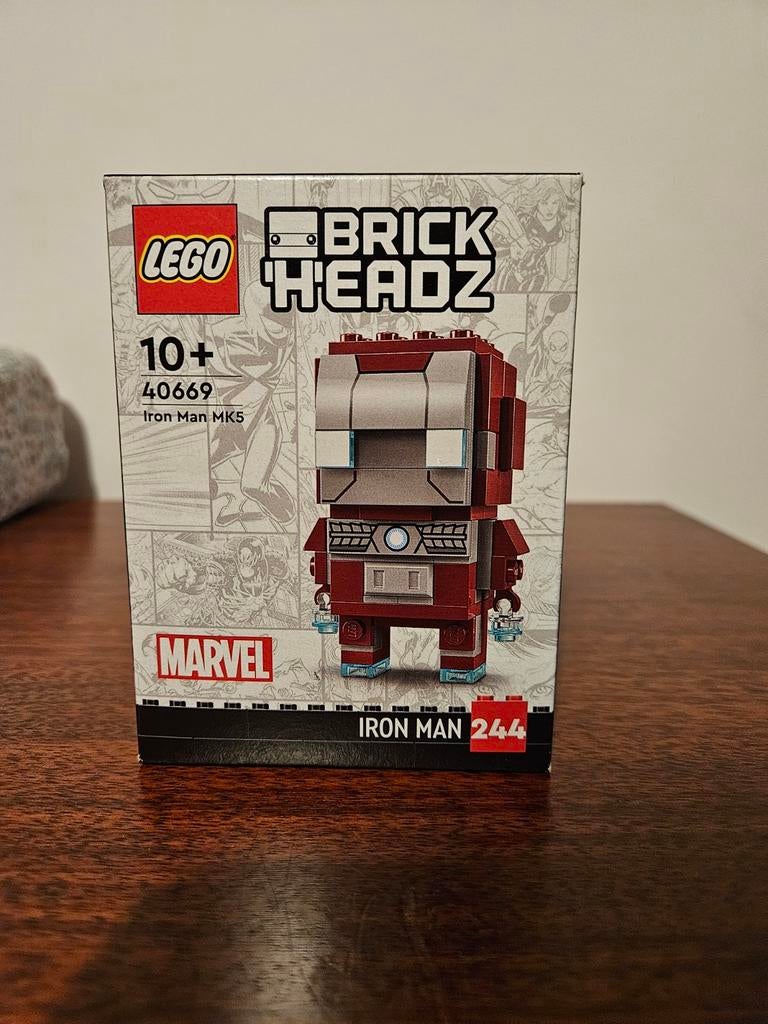 Lego Marvel 40669 Iron Man MK5 Brickheadz 244 NIEUW, Ophalen of Verzenden, Nieuw