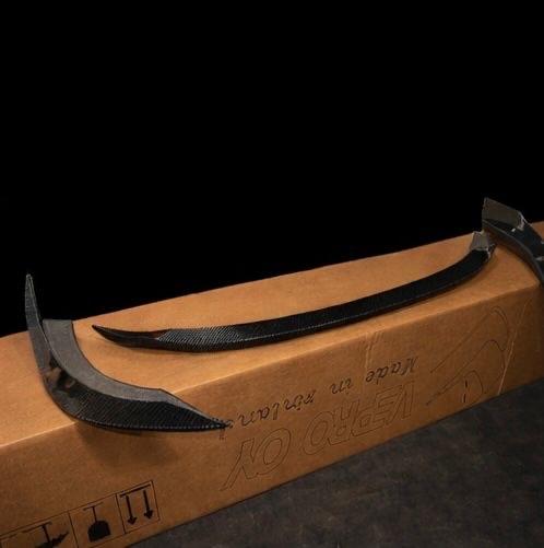 Audi RS3 8Y carbon front spoiler gebruikt, Ophalen of Verzenden