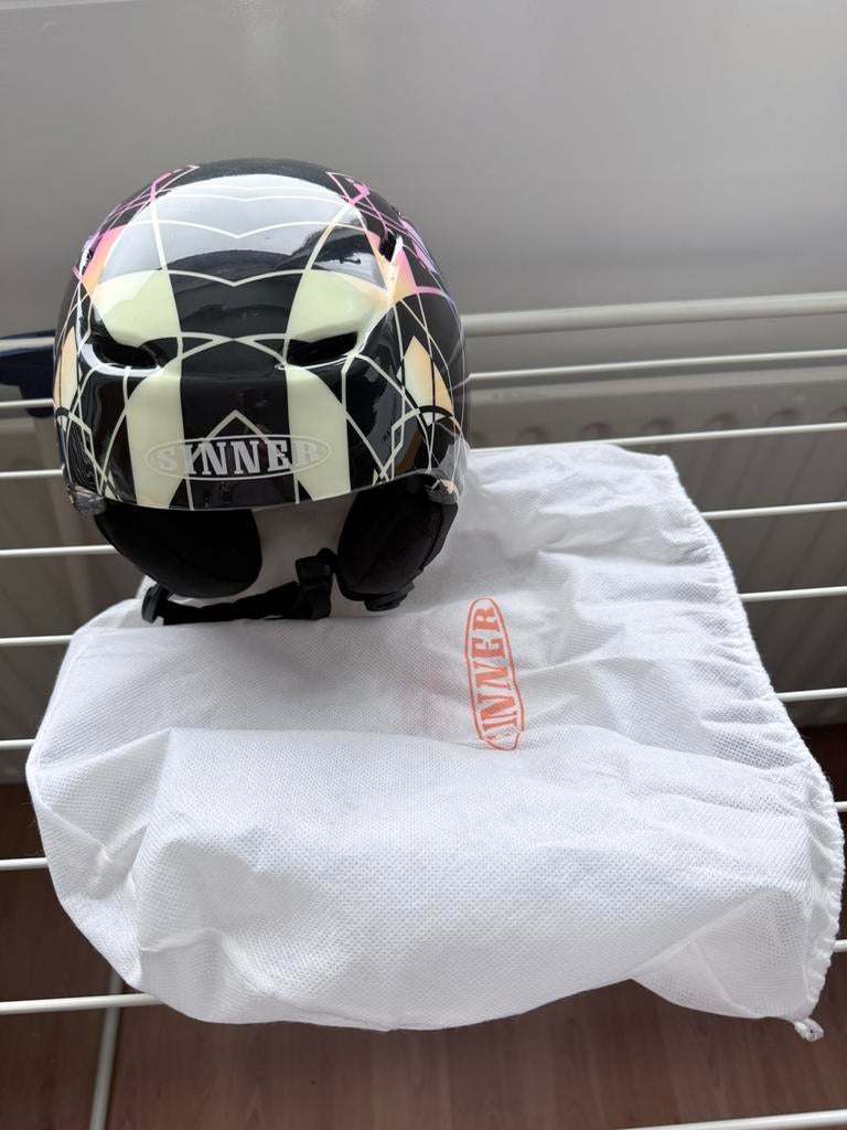 Sinner kinder Skihelm maat XXS, Overige typen, Zo goed als nieuw, Minder dan 100 cm, Ophalen