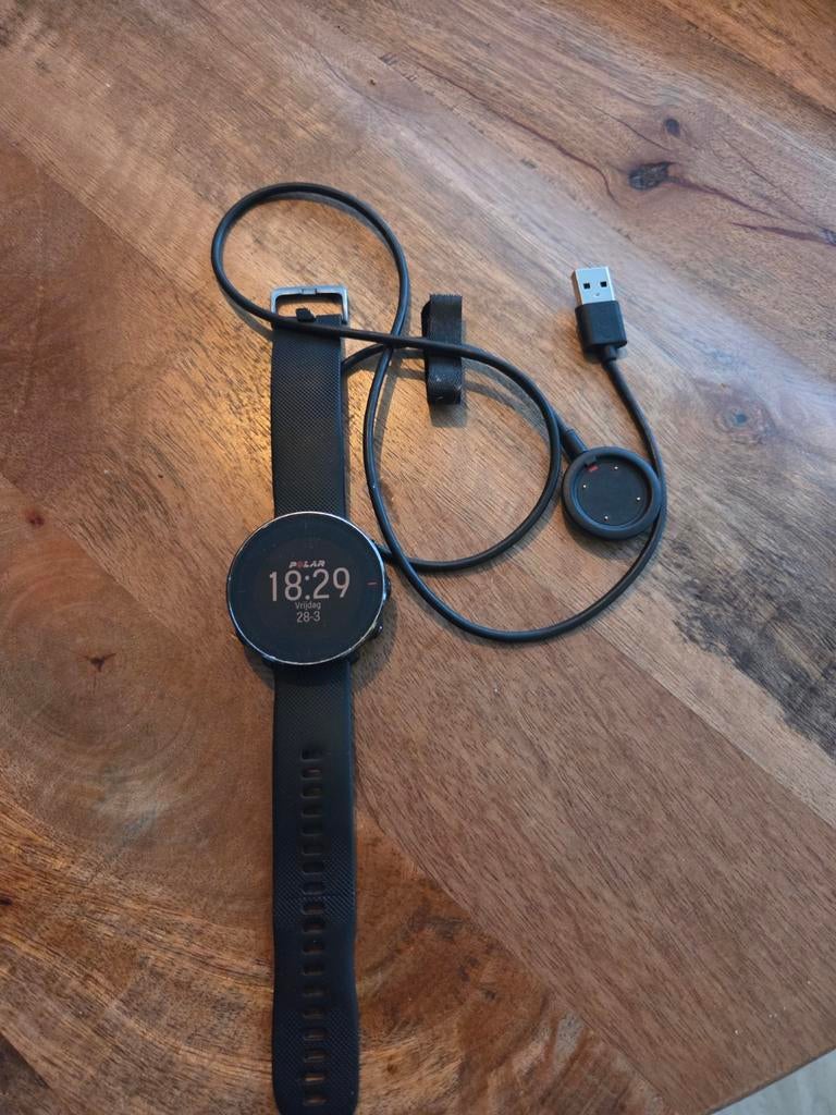 Polar vantage m2, Gebruikt, Zwart, Ophalen of Verzenden, Waterdicht