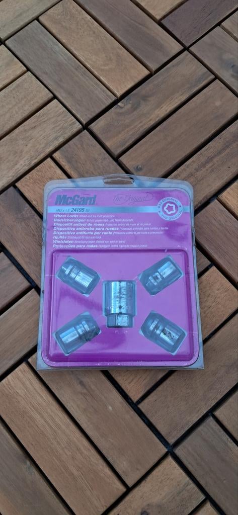 McGard 24195 SU M12 x 1.5 Slotmoeren, Ophalen, Zo goed als nieuw