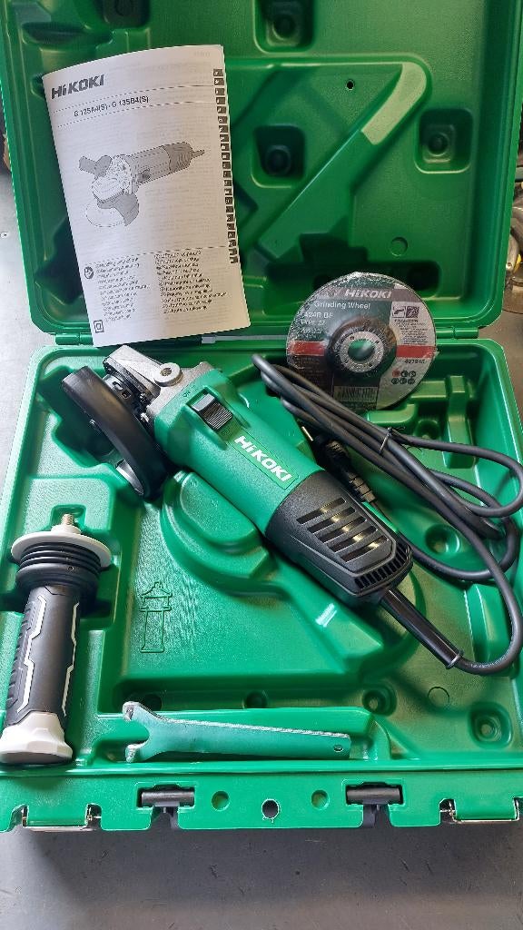 Hikoki G13SB4 Haakse slijper Slijptol 125mm NIEUW!, ., Nieuw, Ophalen of Verzenden, .