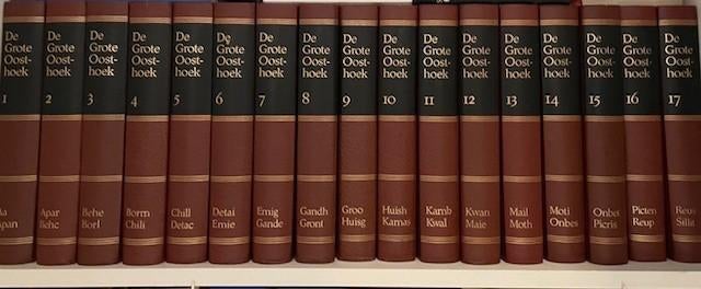 Grote Oosthoek Encyclopedie incl. Wereldatlas, Boeken, Ophalen, Complete serie, Zo goed als nieuw, Algemeen