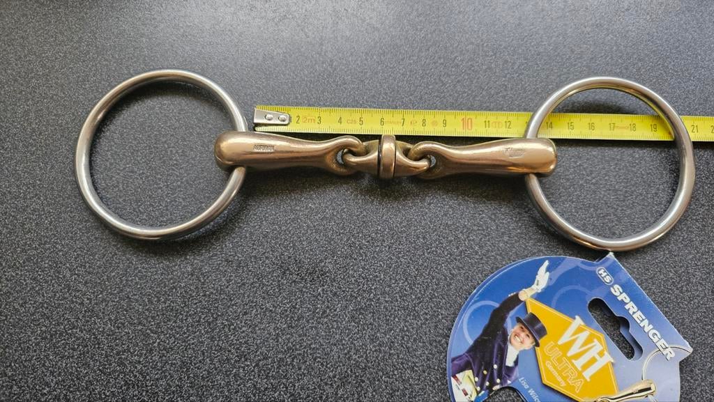 Sprenger wh ultra bit watertrens 12 cm zgan!, Dieren en Toebehoren, Ophalen of Verzenden, Zo goed als nieuw, Dressuur