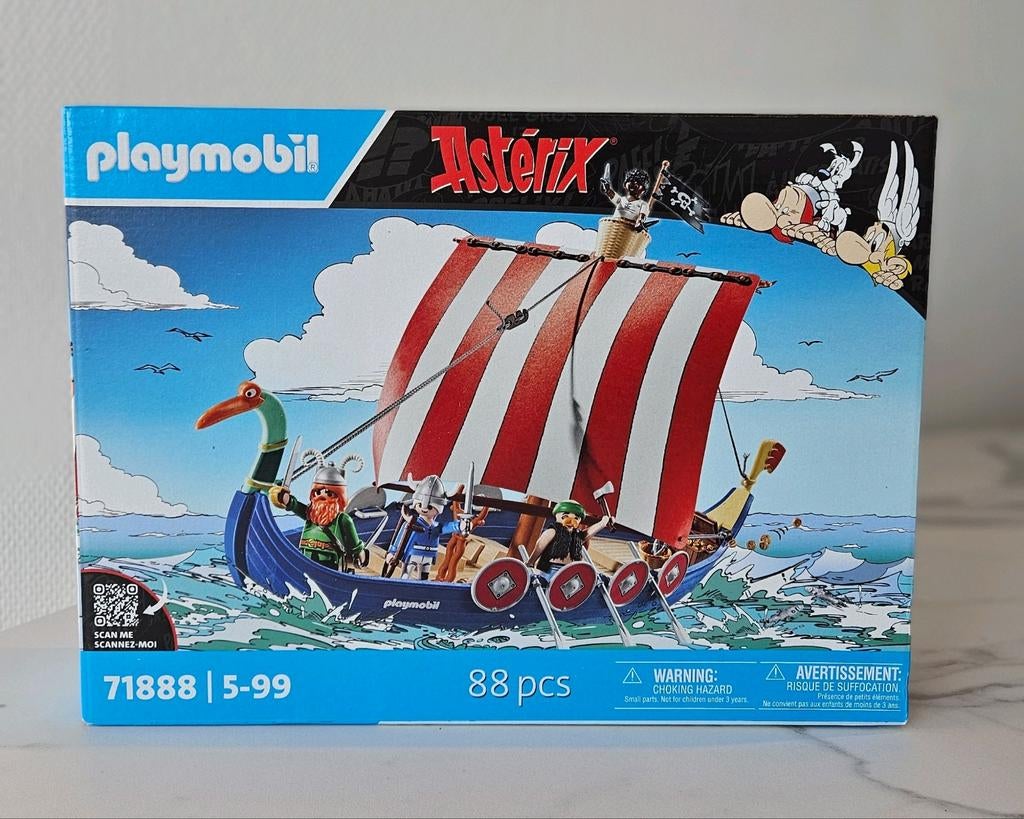 Playmobil Asterix Viking Schip - Nieuw in doos!, Kinderen en Baby's, Speelgoed | Playmobil, Ophalen of Verzenden, Nieuw, Complete set