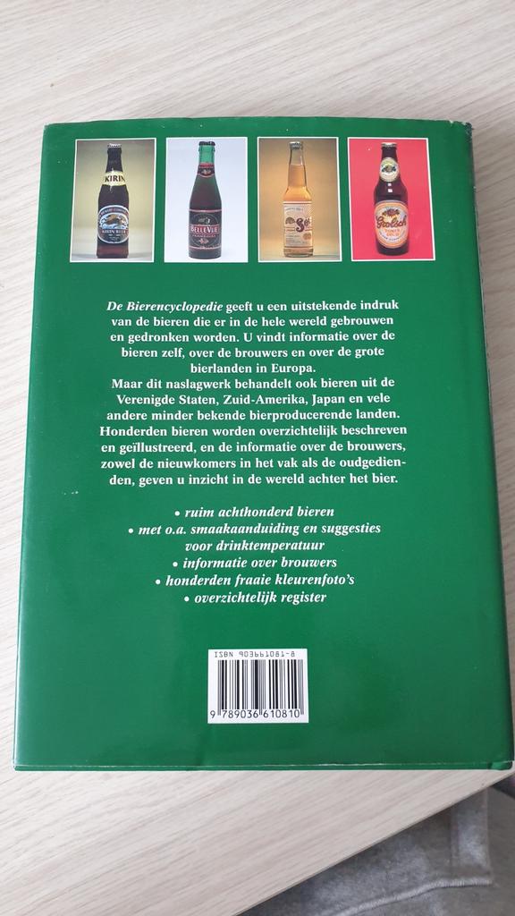 Bier Encyclopedie - Naslagwerk voor Bierliefhebbers, Ophalen, Zo goed als nieuw, Los deel, Algemeen