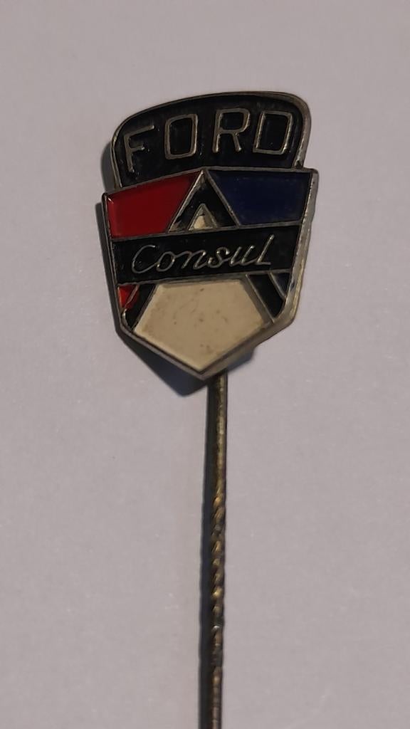 Vintage Ford Consul Speldje, Verzamelen, Ophalen of Verzenden, Gebruikt, Merk