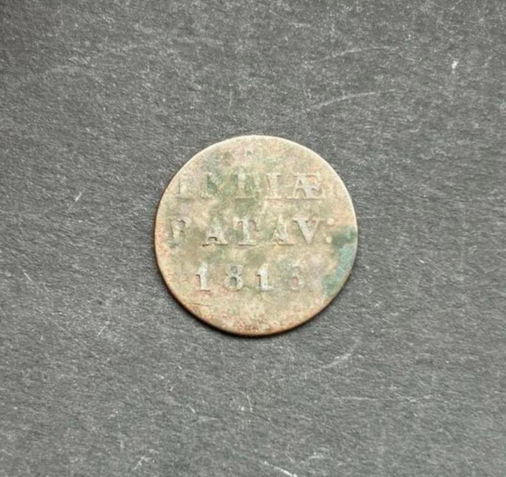 Duit Ned-Indië, Batavia 1816, Ophalen of Verzenden, Vóór koninkrijk, Overige waardes