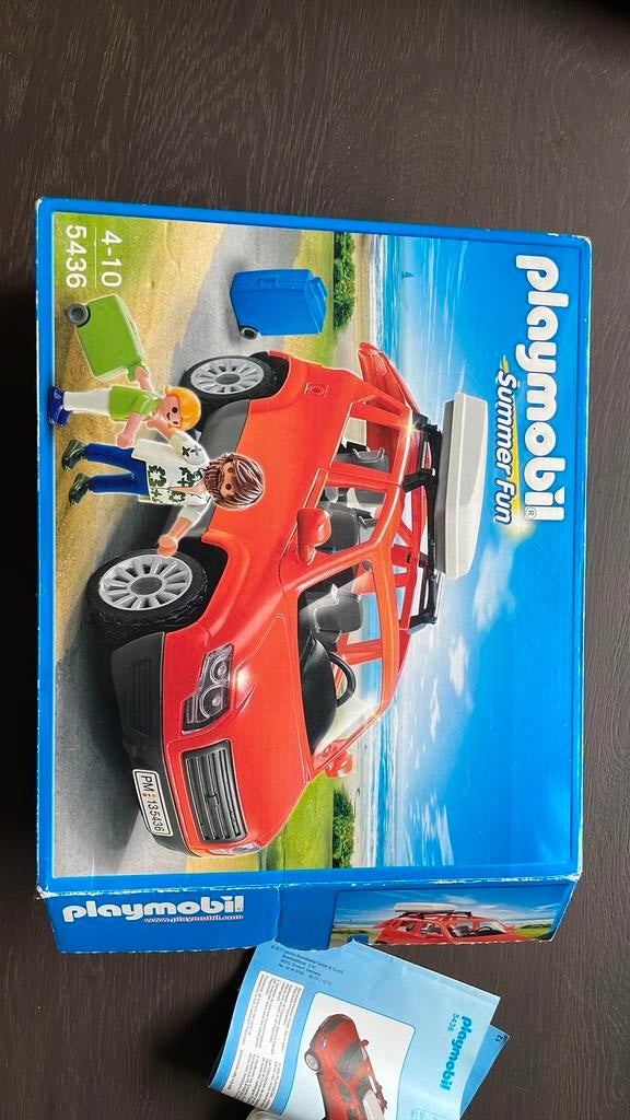 Playmobil gezinsauto 5436, Ophalen of Verzenden, Zo goed als nieuw