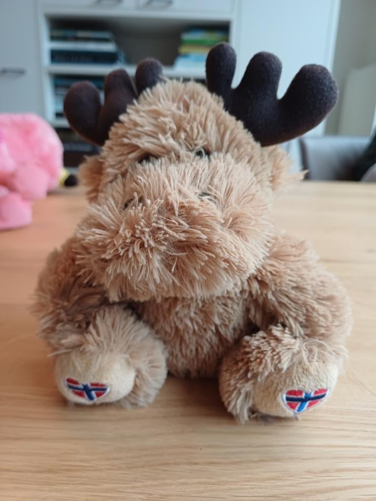 Eland Knuffel uit Noorwegen, Ophalen of Verzenden, Zo goed als nieuw, Overige typen