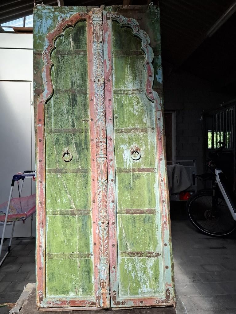Indiase deur Wanddecoratie, Ophalen, Gebruikt