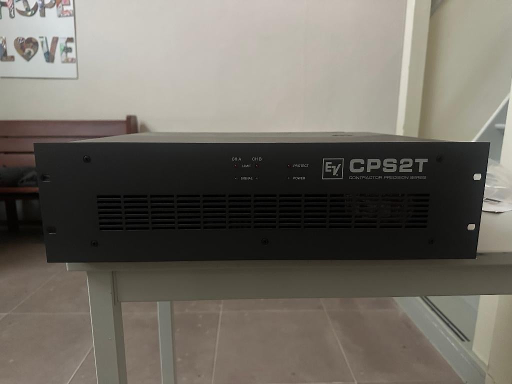 Power Amplifier CPS2T, Overige merken, Gebruikt, Ophalen of Verzenden, 120 watt of meer
