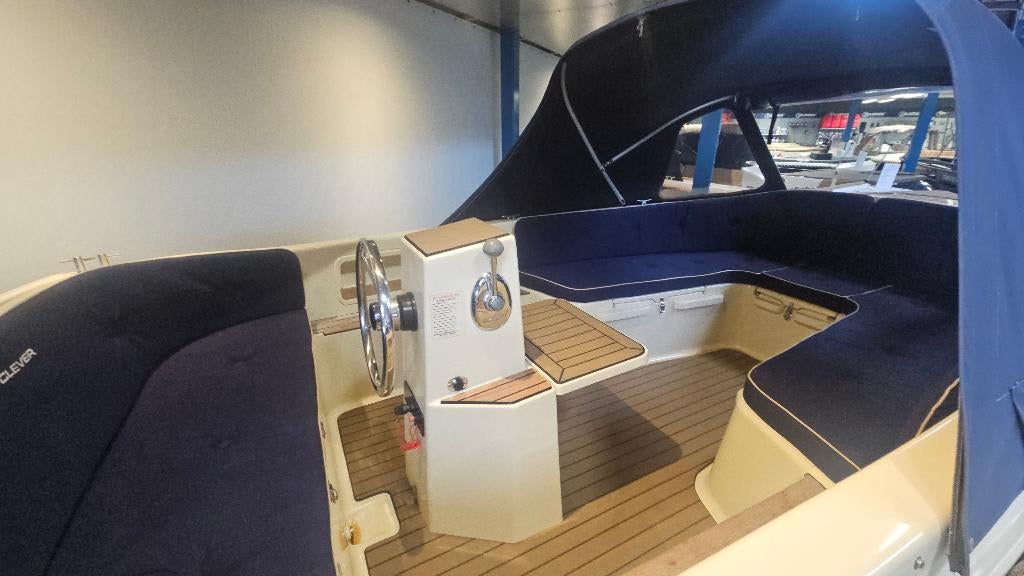 Supermooie en luxe Clever 465 Classic + Suzuki 9.9pk, Ophalen, Tot 10 pk, Zo goed als nieuw, 3 tot 6 meter