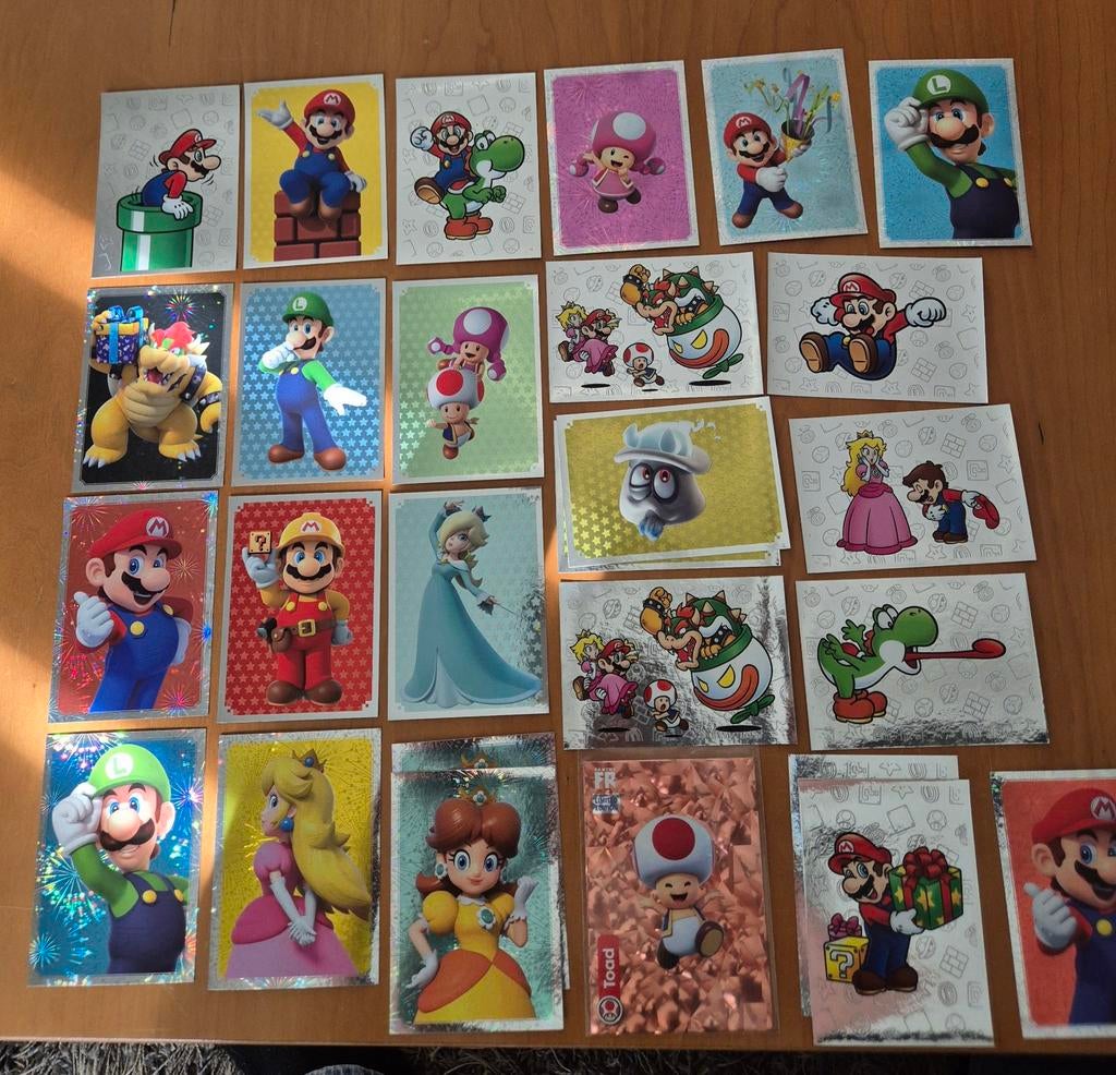 Panini supermario stickers, Verzamelen, Ophalen, Zo goed als nieuw
