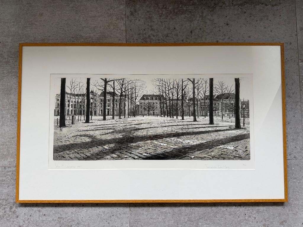 Ets Wim Bettenhausen, Tournooiveld-Den Haag, 40/65, 1993., Antiek en Kunst, Ophalen