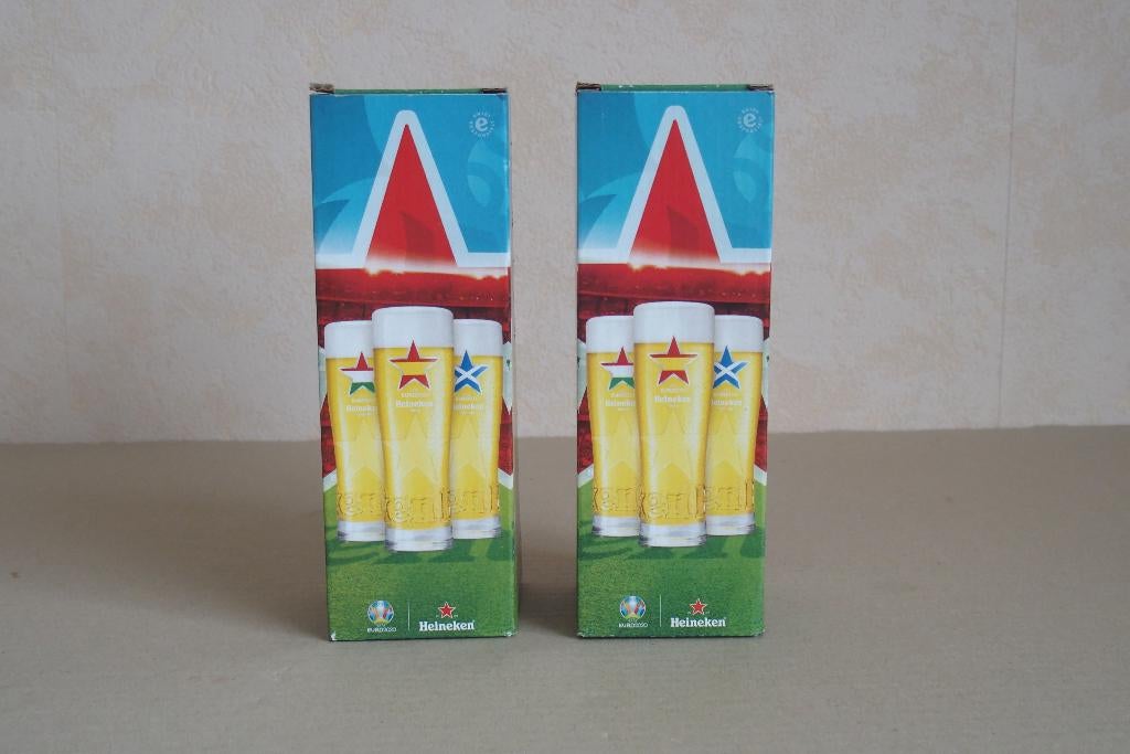 heineken glas, Ophalen of Verzenden, Nieuw, Glas of Glazen, Heineken