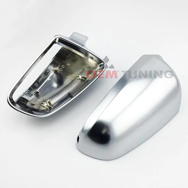 Spiegelkappen geschikt voor A3 S3 | Mat Alumunium | 03-08 |, Auto diversen, Ophalen of Verzenden