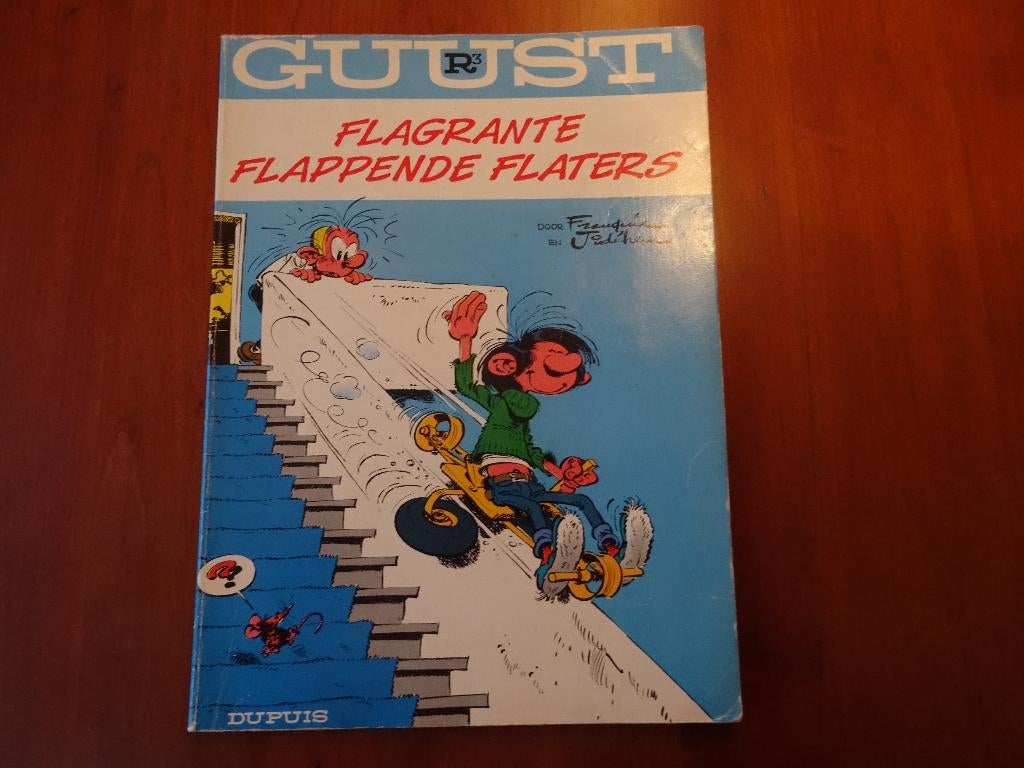 Flagrenate flappende flaters - Guust - Franquin, Boeken, Stripboeken, A. Franquin, Eén stripboek, Ophalen of Verzenden, Zo goed als nieuw