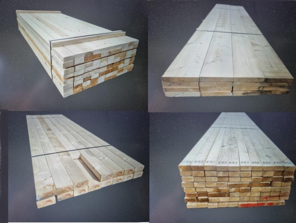 Diverse Partijen Vuren Planken & Balken, Ophalen, Nieuw, 300 cm of meer, Balk