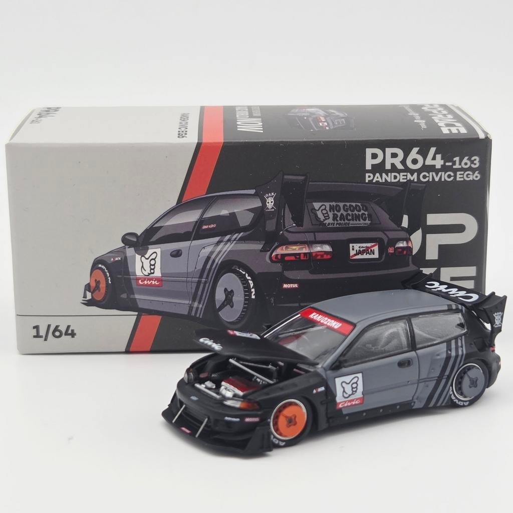 Race Pandem Civic EG6 Kanjozoku 1:64, Auto, Unknown, Nieuw, Ophalen of Verzenden