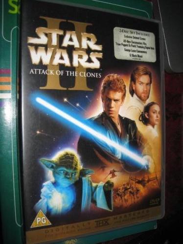 2DVD Star Wars 2 – Attack of the Clones – Engelstalig, Cd's en Dvd's, Alle leeftijden, Ophalen of Verzenden, Zo goed als nieuw