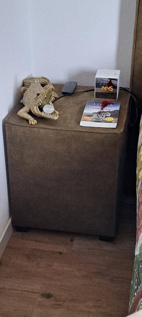 Groene Bedblokken / Nachtkastjes Swiss Sense, Ophalen, Overige materialen, Zo goed als nieuw, 45 tot 65 cm