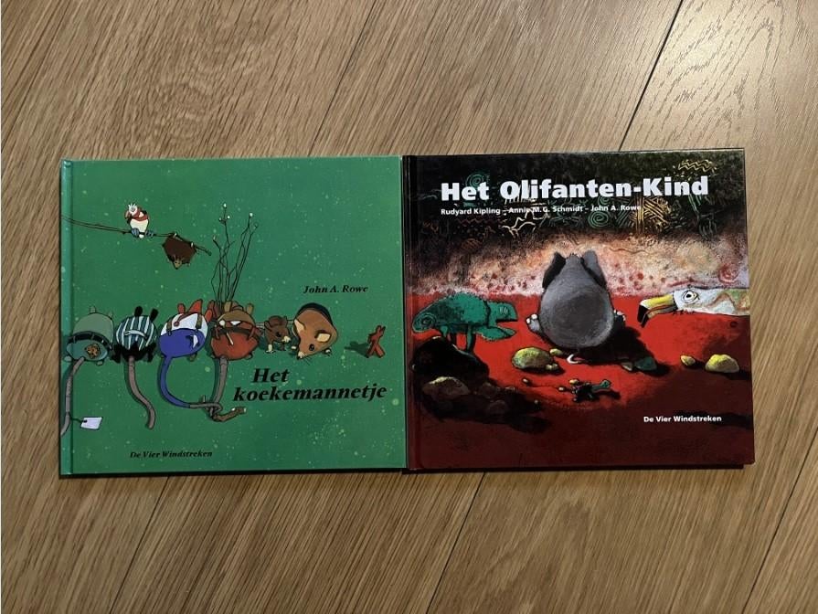 John Rowe Kipling Annie Schmidt Koekemannetje Olifanten kind, Ophalen of Verzenden, Gelezen