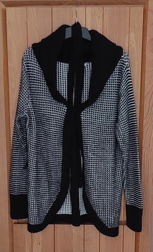 Prénatal vest - Maat L - Zwart/Wit, Kleding | Dames, Positiekleding, Ophalen, Prénatal, Zwart, Trui of Vest