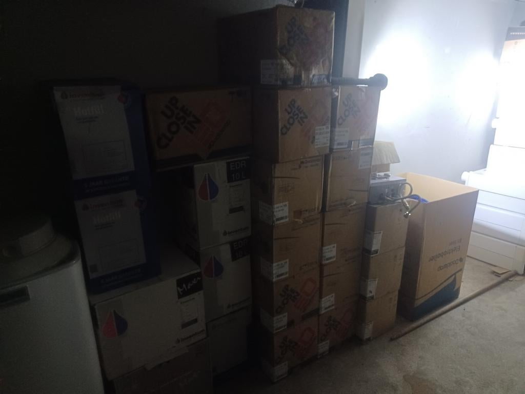 Partij keukenboilers - Daalderop/Inventum/Stiebel Eltron, Doe-het-zelf en Verbouw, Geisers en Boilers, Nieuw, Minder dan 3 jaar oud