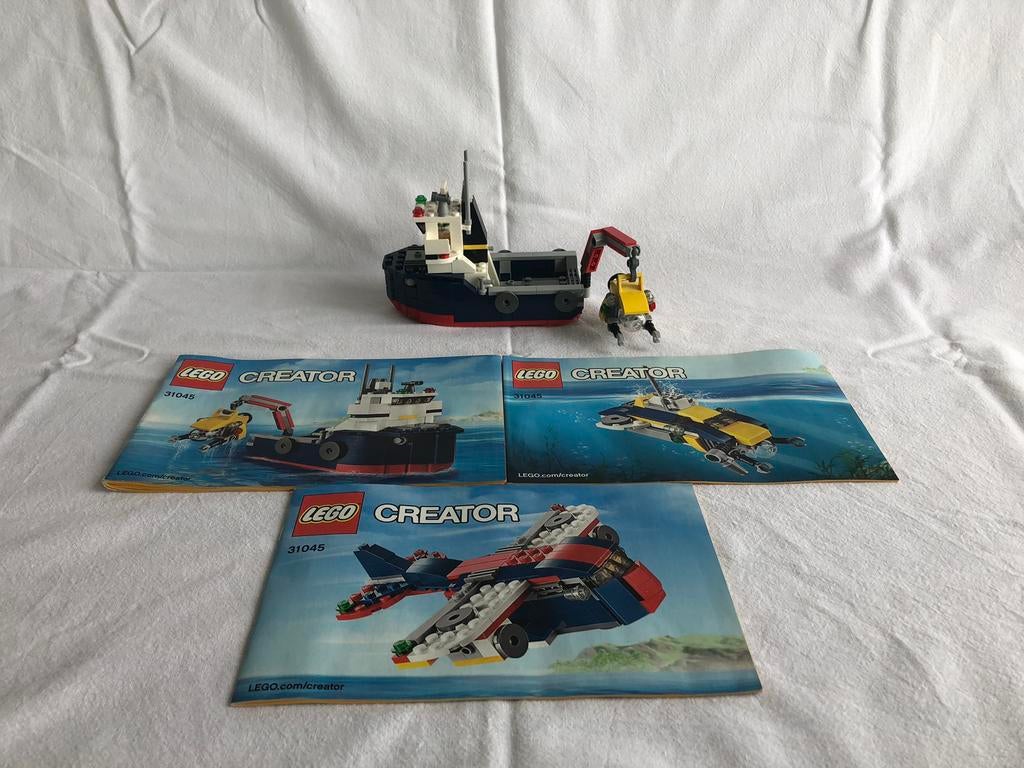 Creator Lego 31045 - Ocean Explorer - N34, Kinderen en Baby's, Speelgoed | Duplo en Lego, Zo goed als nieuw, Lego, Complete set