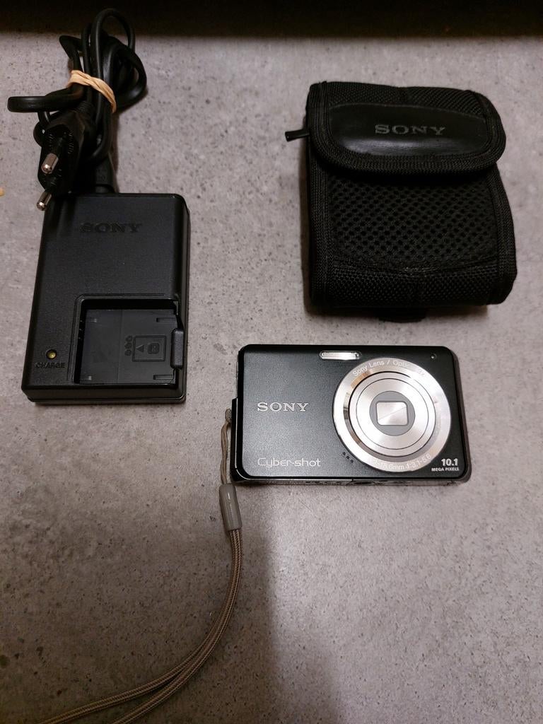 Sony Cybershot DSC-W180 10,1 MP digitale camera, Ophalen of Verzenden, Gebruikt, Sony