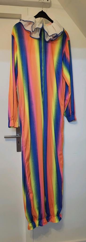 Clownspak met bijpassende muts, Kleding | Dames, Carnavalskleding en Feestkleding, Onbekend, Ophalen of Verzenden, Carnaval, Kleding