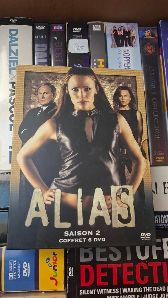 Alias seizoen 2 dvd, Alle leeftijden, Ophalen of Verzenden, Zo goed als nieuw, Detective en Krimi