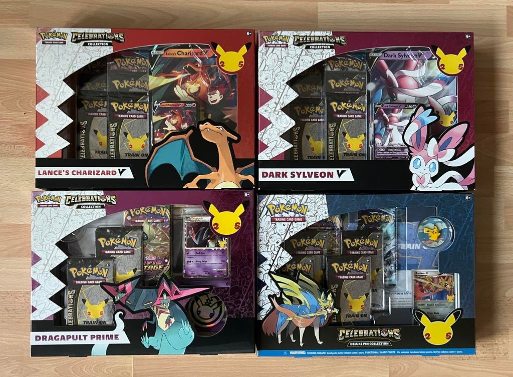 Pokemon 25th Anniversary Celebrations Collection Set NIEUW, Hobby en Vrije tijd, Verzamelkaartspellen | Pokémon, Ophalen of Verzenden
