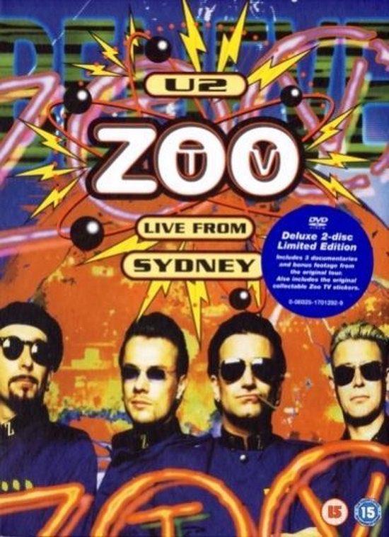 U2 – Zoo TV Live from Sydney – Limited 2 Disc Edition - DVD, Alle leeftijden, Ophalen of Verzenden, Zo goed als nieuw