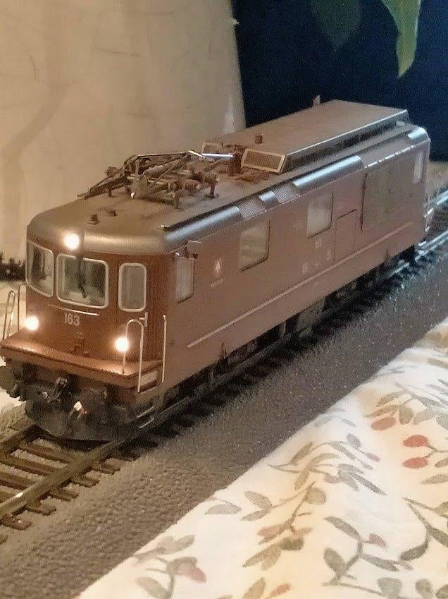 Loc BLS Re 4/4 DC spoor H0, Overige merken, Gebruikt, Ophalen of Verzenden, Gelijkstroom