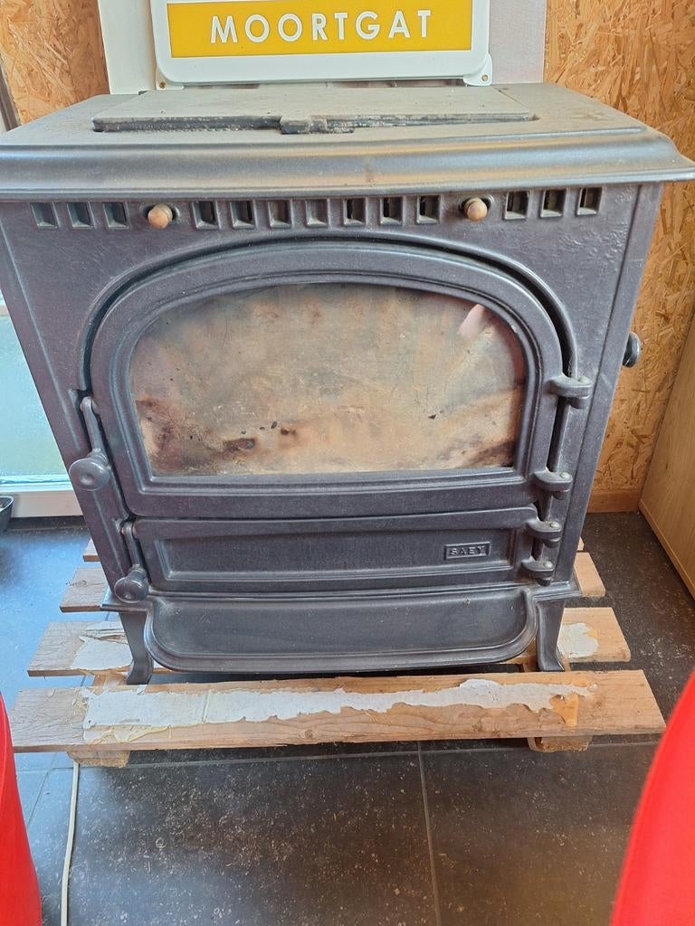 houtkachel saey, Ophalen, Gebruikt, Houtkachel, Vrijstaand