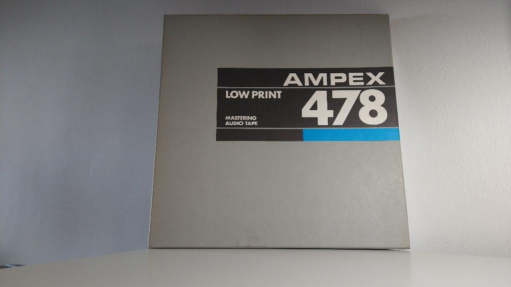 AMPEX 478 Mastering Low Print Spoel bandrecorder Tape Reel, Audio, Tv en Foto, Bandrecorders, Ophalen, Onderdeel