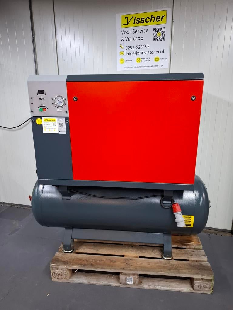 Geluidgedempte PROSIL2 Compressor – 270L | 5,5 pk |, Doe-het-zelf en Verbouw, Compressors, 100 liter of meer, Ophalen of Verzenden