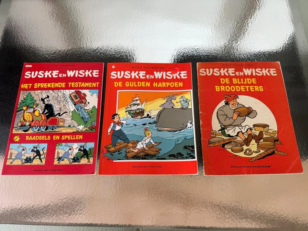 Oude Suske en Wiske stripboeken, Boeken, Meerdere stripboeken, Ophalen of Verzenden, Gelezen