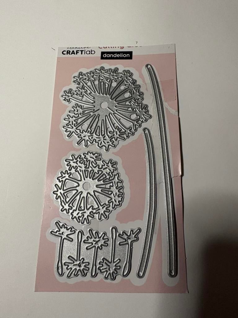 Craftlab snijmal dandelion, Hobby en Vrije tijd, Ophalen of Verzenden, Zo goed als nieuw, Overige thema's, Pons of Mal