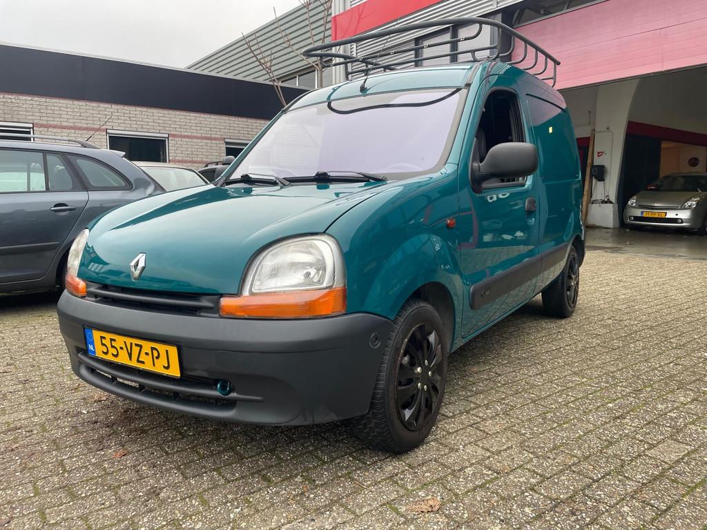 Renault Kangoo Express 1.4 Grand Confort benzine automaat, Stof, Gebruikt, Renault, Origineel Nederlands