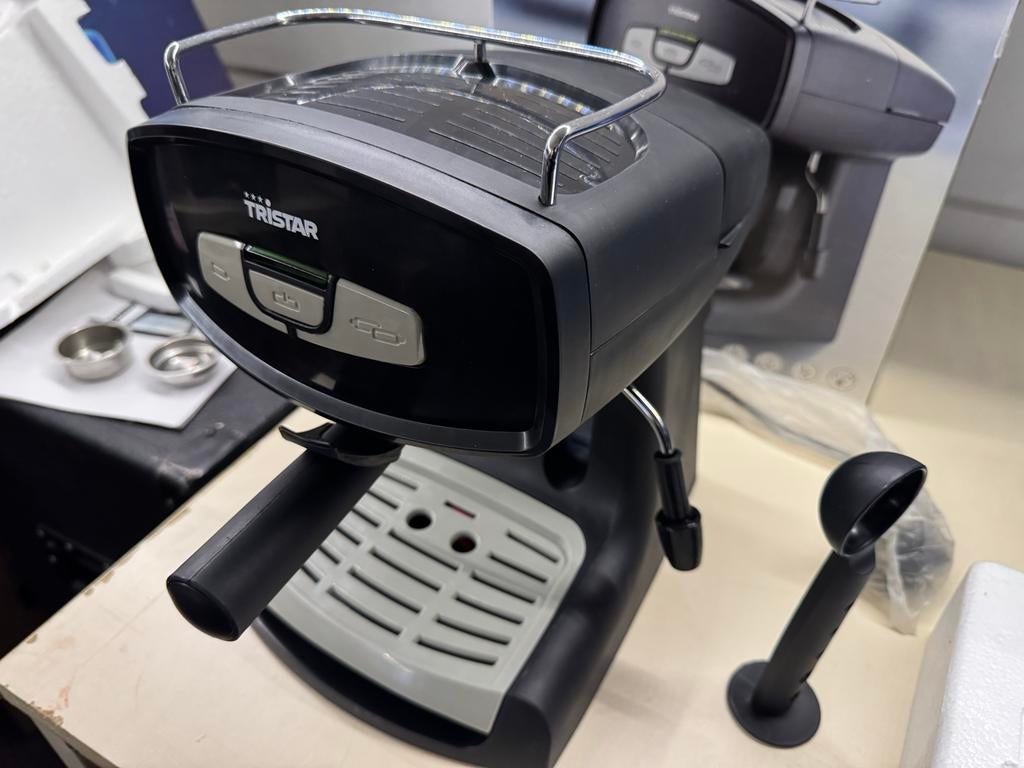 Tristar Espresso Apparaat - KZ 12-10, Espresso apparaat, Gemalen koffie, Zo goed als nieuw, 1 kopje