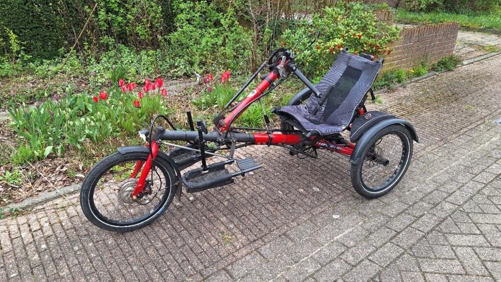 Hase Kettwiesel Handbike E-bike, Fietsen en Brommers, Fietsen | Driewielfietsen, Ophalen, Gebruikt, Overige merken