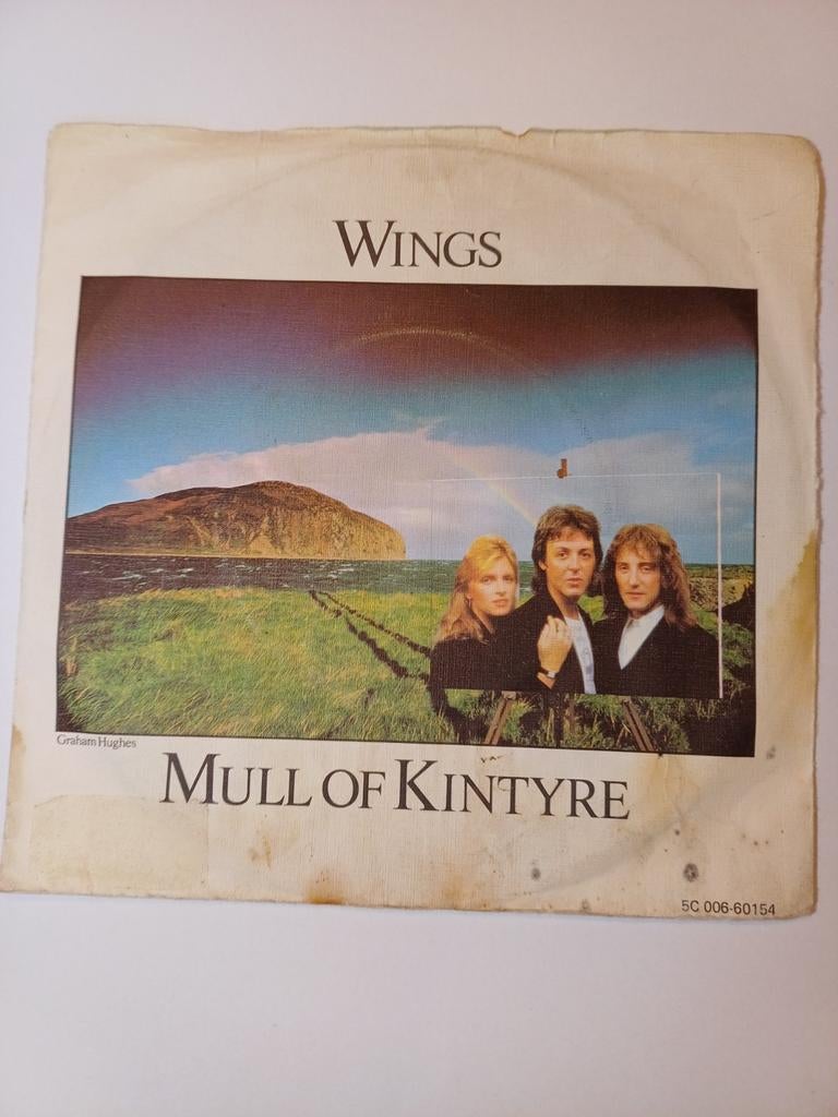 wings - Mull of Kintyre, Cd's en Dvd's, Vinyl Singles, 7 inch, Single, Ophalen of Verzenden, Zo goed als nieuw