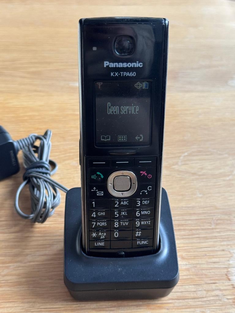 Panasonic KXTPA60 DECT handset, 1 handset, Gebruikt, Panasonic, Ophalen of Verzenden