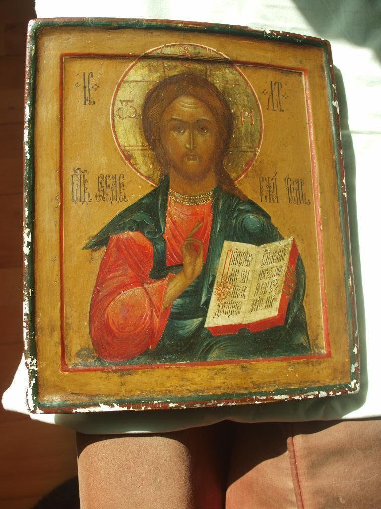 Twee russische ikonen, Antiek en Kunst, Ophalen of Verzenden