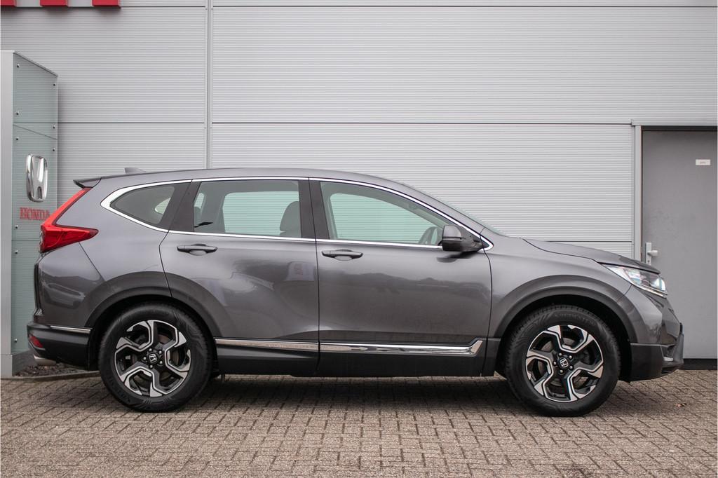 Honda CR-V 1.5 T Elegance - Dealer ond. | Trekhaak | Leder |, 12 maanden, 4 cilinders, Bedrijf, Handgeschakeld