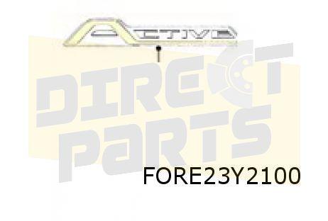 Ford Fiesta VII / Transit Courier embleem tekst "Active" zij